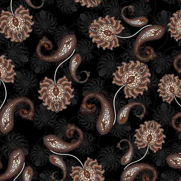 Stampa Surface Pattern design paisley modern