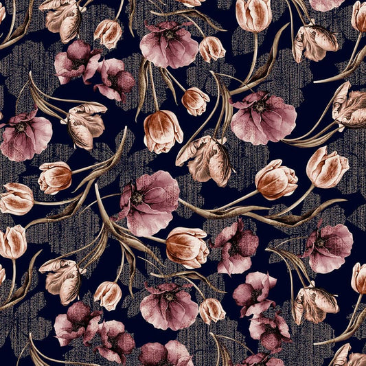 Stampa del Pattern design flowers fiori artistic