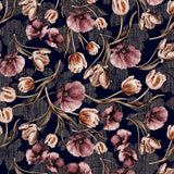 Stampa del Pattern design flowers fiori artistic