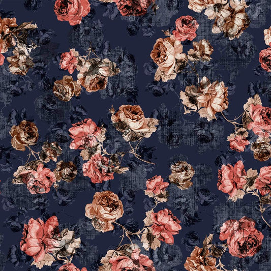 Stampa del Pattern design flowers fiori artistic