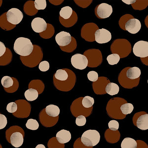 Pattern design pois pennellate