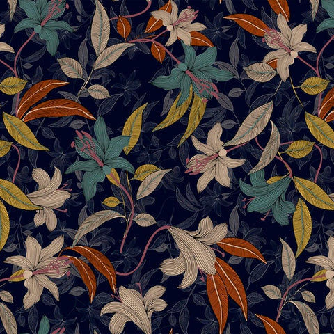 Pattern design flowers fiori art