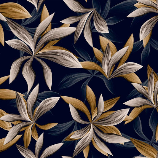 Stampa del Pattern design flowers modern