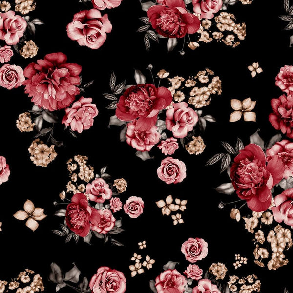 Pattern design flowers pop