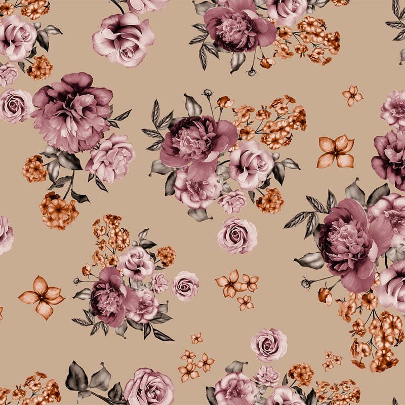 Pattern design flowers pop