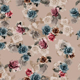 Stampa del Pattern design flowers modern