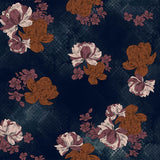 Stampa del Pattern design flowers modern