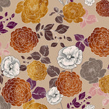 Stampa del Pattern design flowers modern