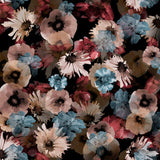 Pattern design flowers painted