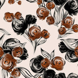 Pattern design flowers raffinato