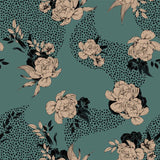 Pattern design flowers moderno