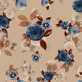 Stampa del Pattern design flowers moderno