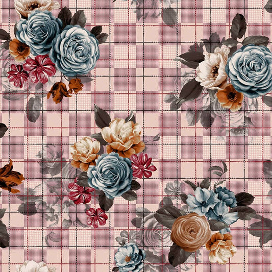 Stampa del Pattern design flowers sartorial