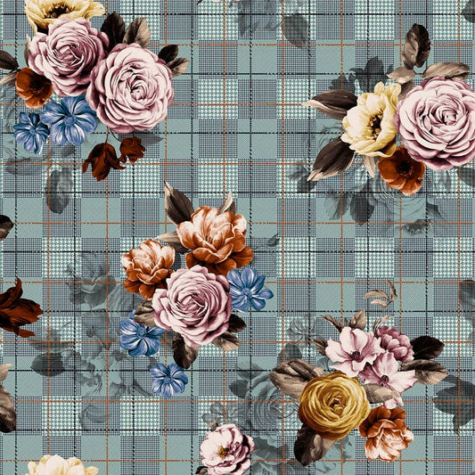 Pattern design flowers sartorial