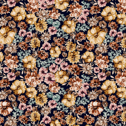 Stampa del Pattern design flowers pop