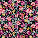 Stampa del Pattern design flowers pop