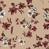 Stampa del Pattern design flowers pop