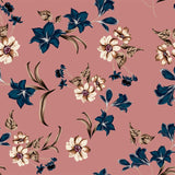 Stampa del Pattern design flowers pop