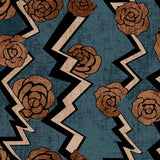 Pattern design abstract flowers