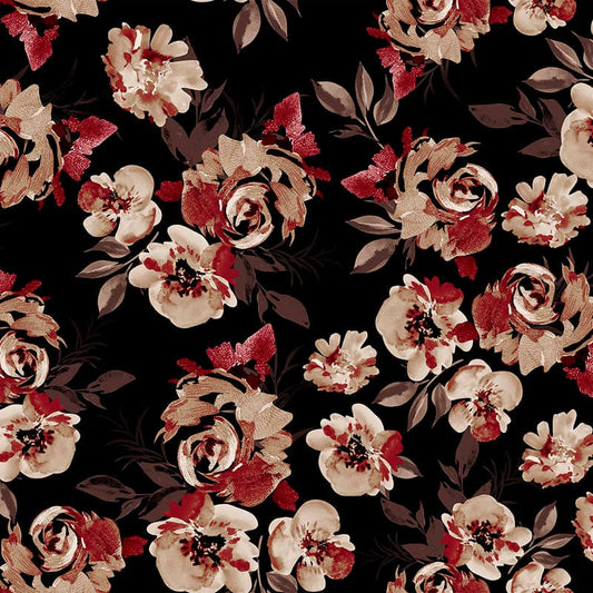 Stampa del Pattern design flowers pop