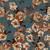 Stampa del Pattern design flowers pop