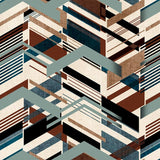 Pattern design geometric tecno