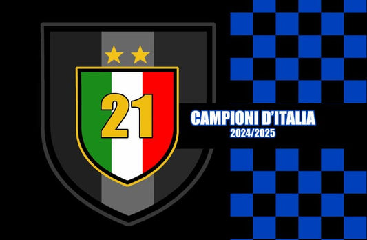 Telo da Mare Spugna Scudetto Inter 70x140