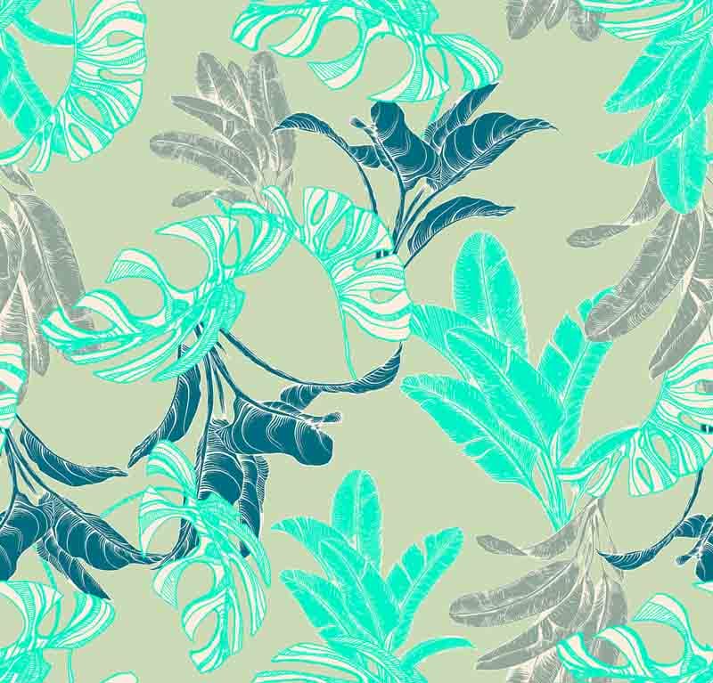 Pattern Estate Tropicale chic