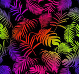 Pattern Estate Tropicale fluo