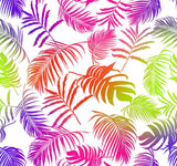 Pattern Estate Tropicale fluo