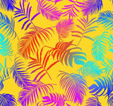 Pattern Estate Tropicale fluo