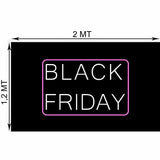 Striscione Black Friday Neon