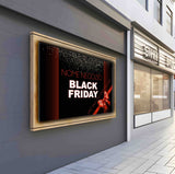 Striscione Black Friday Dorato