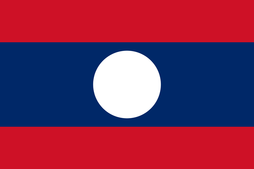 Laos Bandiera Realistica 3d Rendering Isolato O 3d Laos Bandiera Sventolante Illustrazione 689287 174
