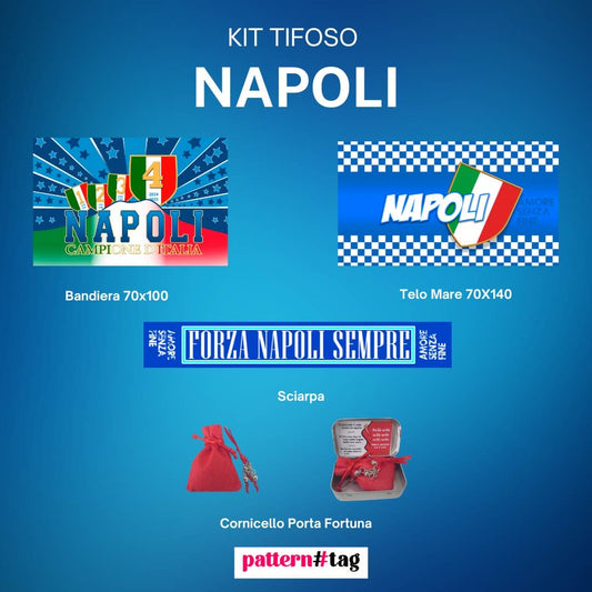 Kit Tifoso Napoli 4 Scudetto 2025