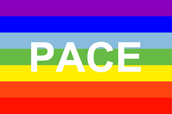 Bandiera Pace Arcobaleno