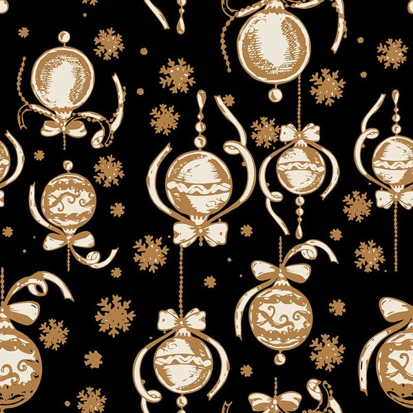 Pattern design con palle di Natale