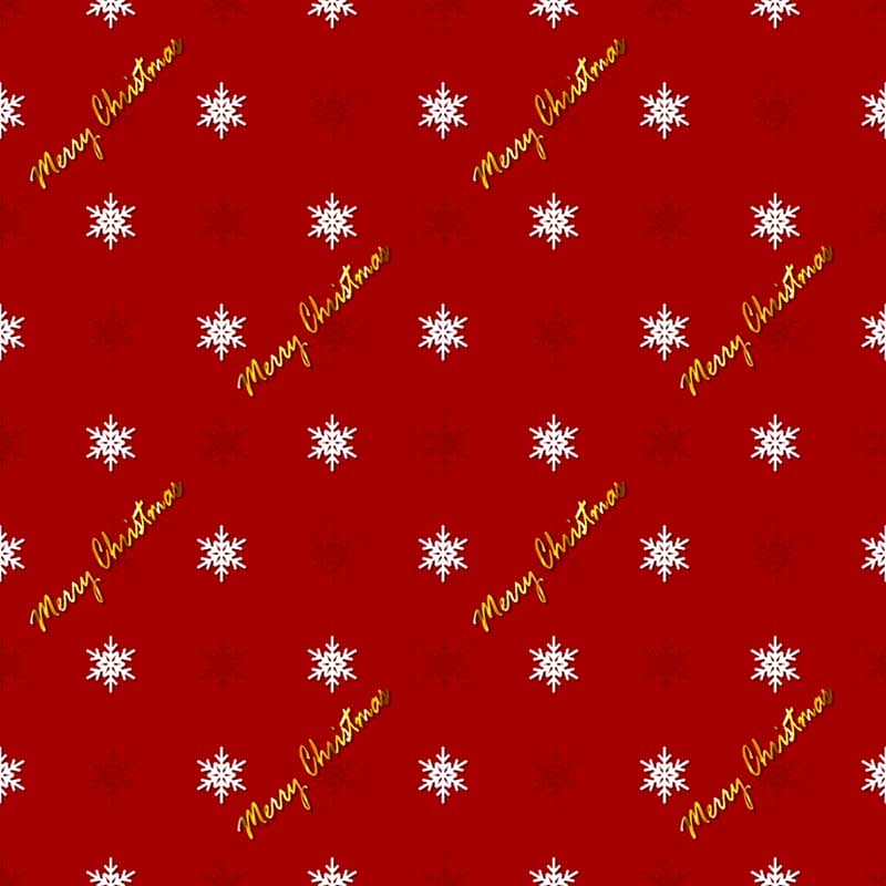 Stampa del Pattern design Merry Christmas