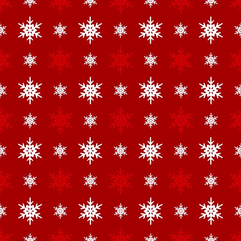 Stampa del Pattern design Natale con cristallo di ghiaccio