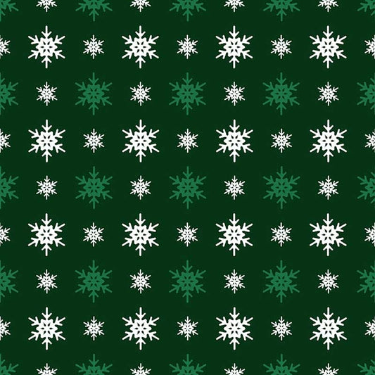 Stampa del Pattern design Natale con cristallo di ghiaccio