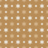 Stampa del Pattern design Natale con cristallo di ghiaccio