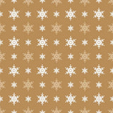 Pattern design Natale con cristallo di ghiaccio