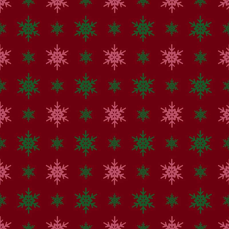Pattern design Natale con cristallo di ghiaccio