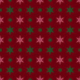 Stampa del Pattern design Natale con cristallo di ghiaccio