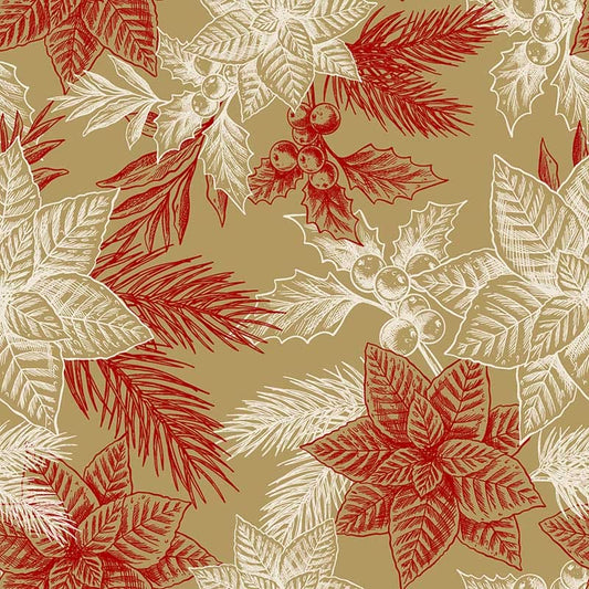 Pattern design Ghirlanda natalizia