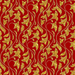 Pattern design Natale elegante oro