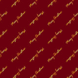 Pattern design Merry Christmas Gold