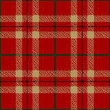 Stampa del Pattern design Tartan Natale