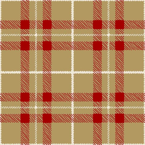 Pattern design Tartan Natale