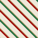 Stampa del Pattern design Christmas Stripes